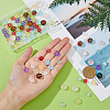 100Pcs 10 Style Transparent Czech Glass Beads GLAA-FH0001-72-3