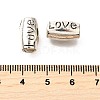 Tibetan Style Alloy European Beads TIBE-L008-27AS-3