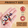 54pcs 9 Styles Natural Mixed Gemstone Beads G-OC0005-57-2