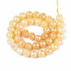 Anti-Tarnish Electroplate Glass Beads Strands GLAA-N064-10mm-11-2