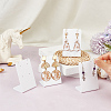 12Pcs Acrylic Earring Display Stands EDIS-CP0001-02-3