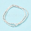 Electroplated Non-magnetic Synthetic Hematite Beads Strands G-G849-06S-3