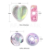 Eco-Friendly Transparent Acrylic Beads TACR-FS0001-07-3