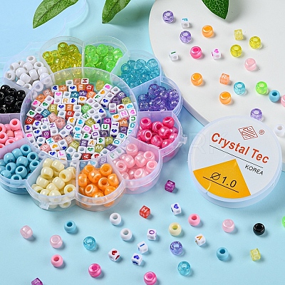 DIY Beads Bracelet Making Kit DIY-YW0005-07-1