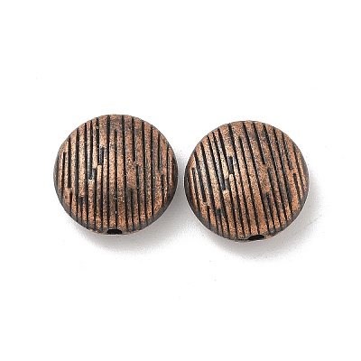 Tibetan Style Alloy Beads TIBE-P003-48R-1