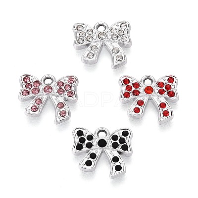 Alloy Rhinestone Pendants PALLOY-T092-21P-1