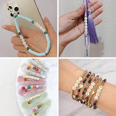 500Pcs Plating Acrylic Beads PACR-TADJ0001-01X-1