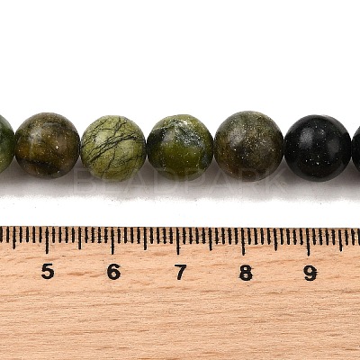 Natural Chinese Southern Jade Beads Strands G-F591-08B-1