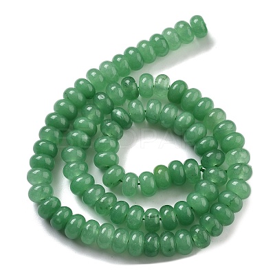 Natural White Jade Beads Strands G-E507-01Q-1