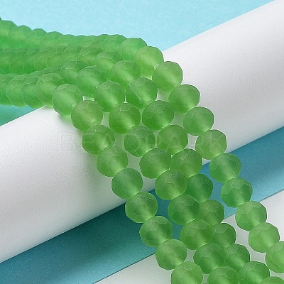 Transparent Glass Beads Strands X-EGLA-A034-T6mm-MD11-1