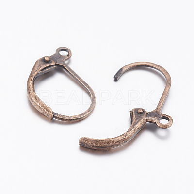 Brass Leverback Earring Findings EC223-NFR-1