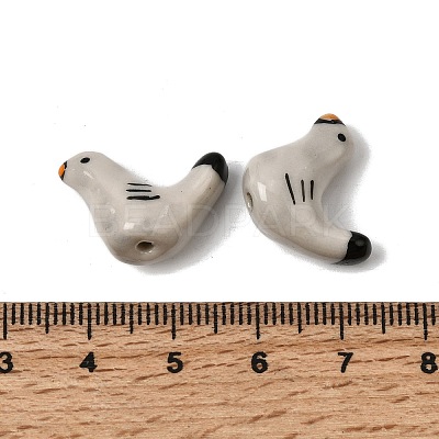 Handmade Porcelain Beads PORC-K012-04-1