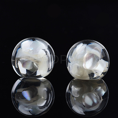 Transparent Acrylic Cabochons TACR-N006-78A-1