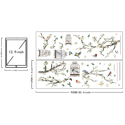 PVC Wall Stickers DIY-WH0228-279-1