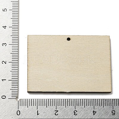 Wood Pendant WOOD-H107-04-07-1