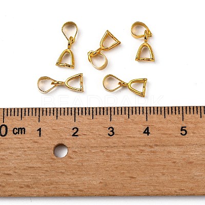 Brass Ice Pick Pinch Bails LS-X-KK-KK06-G-1
