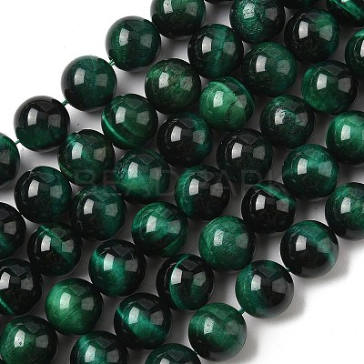 Natural Tiger Eye Beads Strands G-G544-12mm-03-1