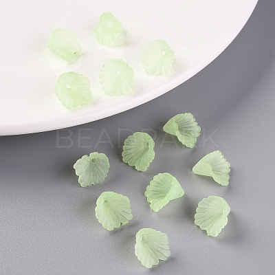 Frosted Acrylic Bead Caps LS-MACR-S371-10A-728-1