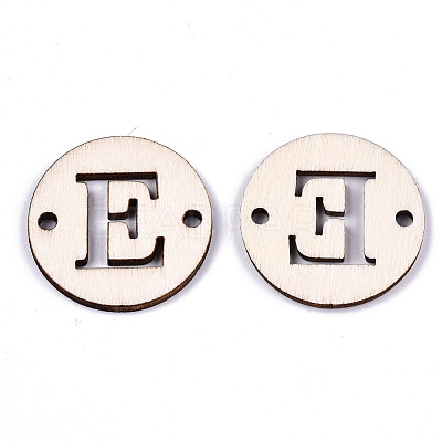 Unfinished Natural Poplar Wood Links Connectors WOOD-S045-140B-01E-1