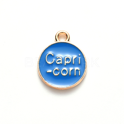 Alloy Enamel Pendants ENAM-S124-01B-02E-1