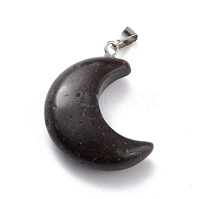 Natural Dragon Blood Pendants G-Z022-02I-1