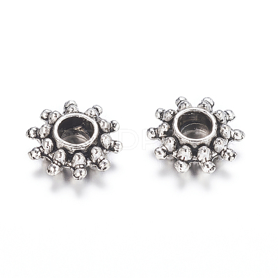 Tibetan Style Spacer Beads LFH10384Y-1