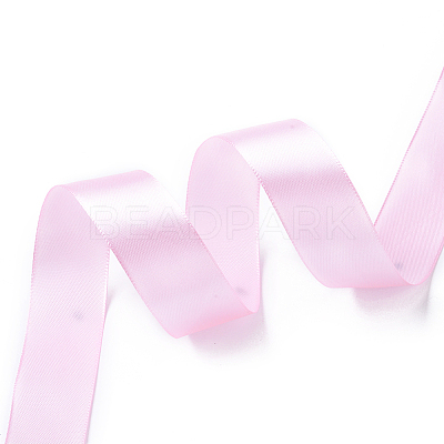 Breast Cancer Pink Awareness Ribbon Making Materials Light Pink Satin Ribbon Wedding Sewing DIY X-RC25mmY004-1
