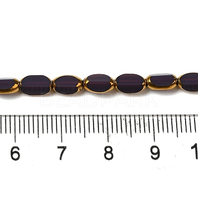 Electroplate Glass Beads Strands EGLA-P061-02A-05-1