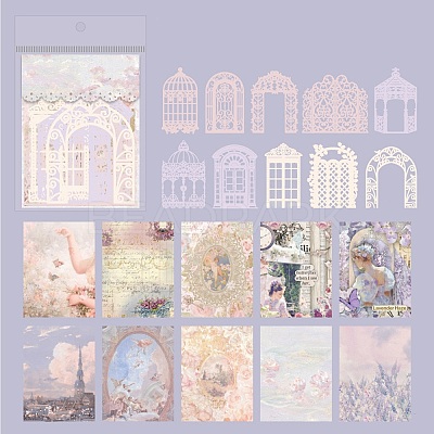 European Style Scrapbook Paper Pad Sets LS-DIY-H170-04B-1