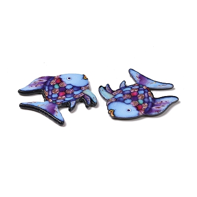 Printed  Acrylic Pendants SACR-G030-05C-1