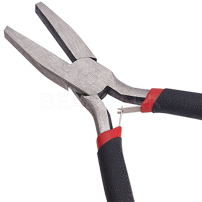 1Pc Carbon Steel Jewelry Pliers for Jewelry Making Supplies AJEW-SC0001-43-1