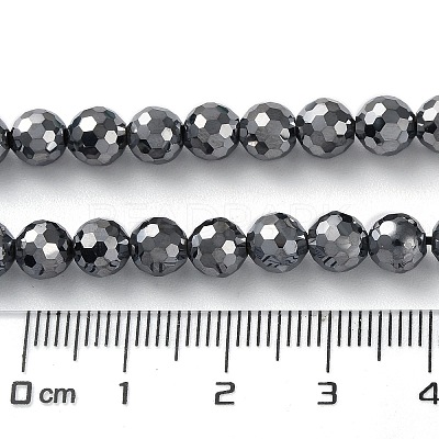 Terahertz Stone Beads Strands G-G048-A01-03-1