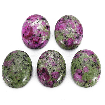 Natural Ruby in Zoisite Cabochons X-G-S349-25A-03-1