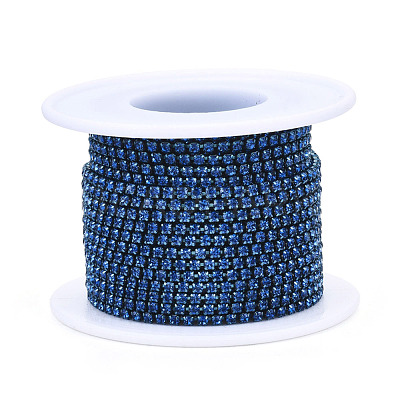 Electrophoresis Iron Rhinestone Strass Chains CHC-Q009-SS6.5-B11-1