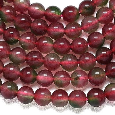 Natural Malaysia Jade Beads Strands G-B165-C03-6mm-1
