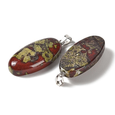 Natural Dragon Blood Pendants GG-CBACB71-01P-14-1