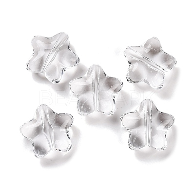 Transparent Acrylic Beads X-OACR-M011-03-1