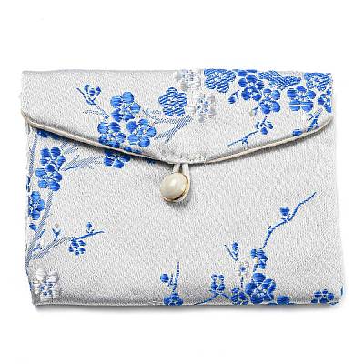 Chinese Style Floral Cloth Jewelry Storage Pouches AJEW-D065-01B-06-1
