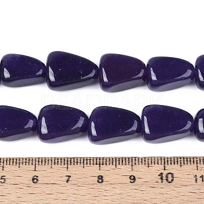 Natural White Jade Beads Strands G-N354-02A-01-1