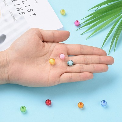 Transparent Acrylic Beads TACR-S092-10mm-M-1
