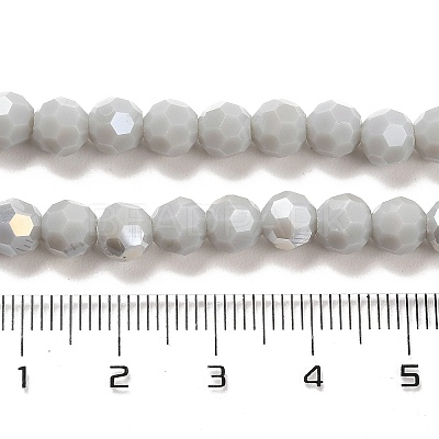 Opaque Glass Beads Stands LS-EGLA-A035-P6mm-B22-1