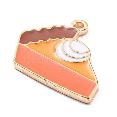 Thanksgiving Day Alloy Enamel Pendants X-ENAM-D060-02C-KCG-1