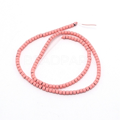 Non-magnetic Synthetic Hematite Beads Strands G-WH0018-01M-1