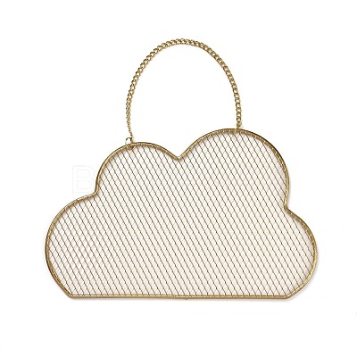 Iron Grid Shape Wall Mount Earring Display ODIS-P010-01G-1