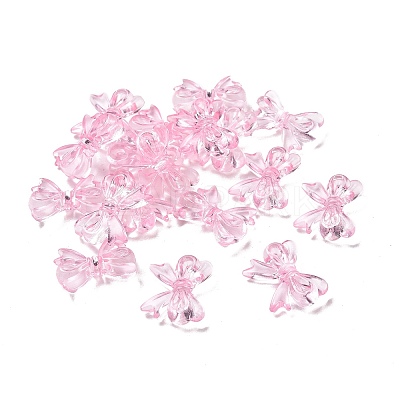 Transparent Acrylic Beads TACR-B002-04D-1