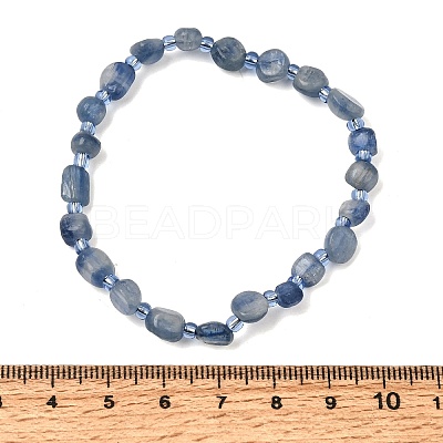 Natural Kyanite Beads Bracelets GG-CBA05D5-02A-08A-1