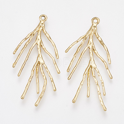Brass Pendants X-KK-T035-06-1
