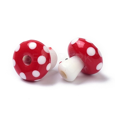 Handmade Lampwork Beads GLAA-K041-01D-1