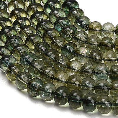 Dyed Imitation Gemstone Glass Beads Strands GL-Z001-03B-13-1