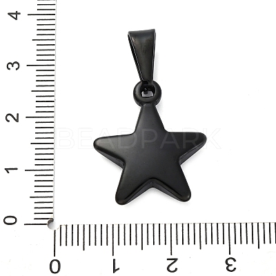 Ion Plating(IP) 304 Stainless Steel Pendants STAS-I135-25B-1